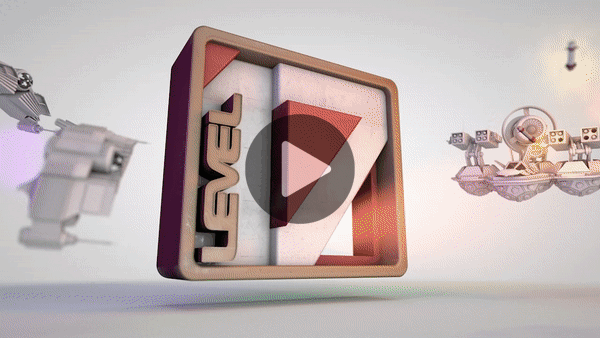 Level 17 video and motion graphics work